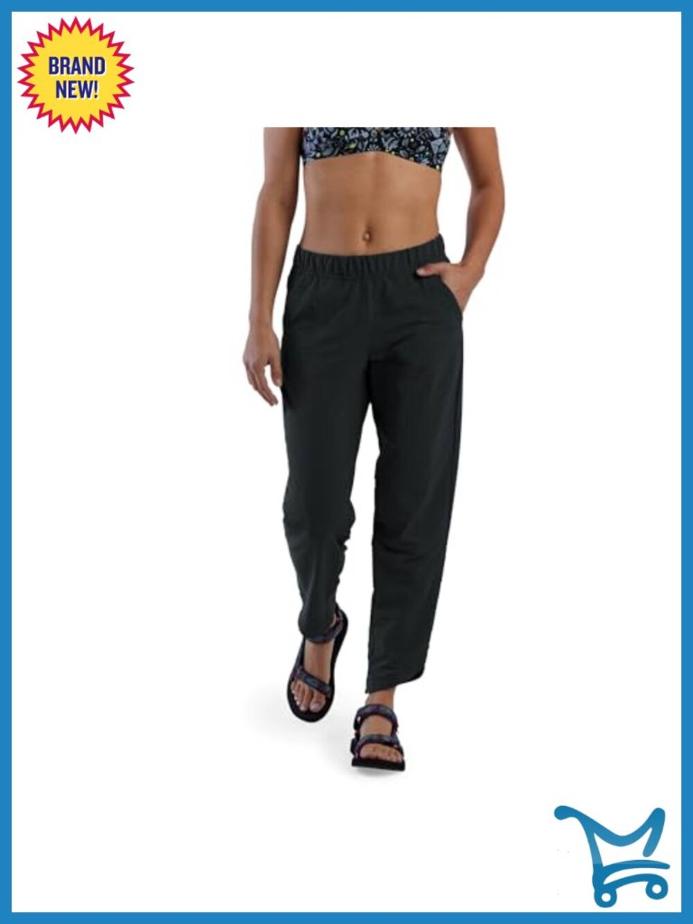 Quick Drying Straight Leg Hiking Pants UPF 50+ Recycled Poly Spandex